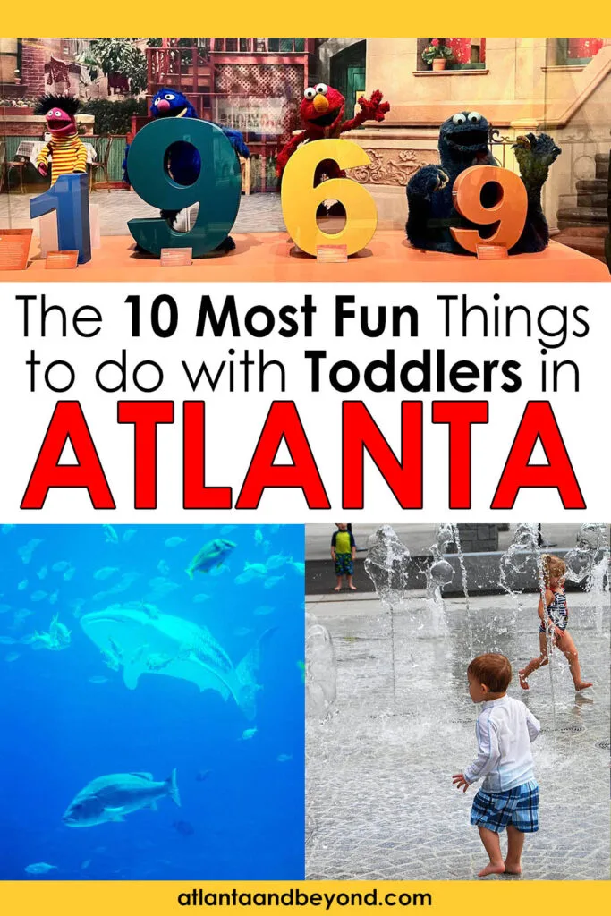 Top 10 Fun Things to do with Toddlers and Preschoolers in Atlanta | atlantaandbeyond.com
