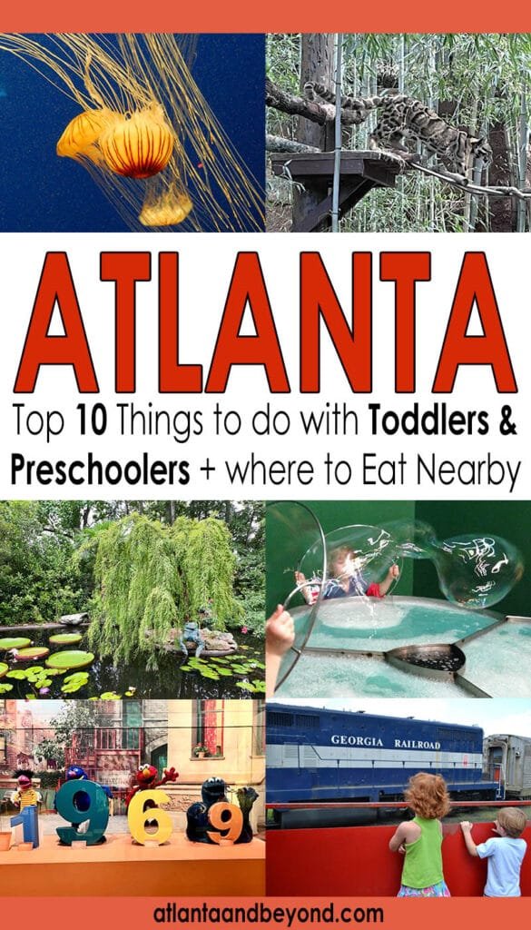 Top 10 Things to do with Toddlers and Preschoolers in Atlanta | atlantaandbeyond.com