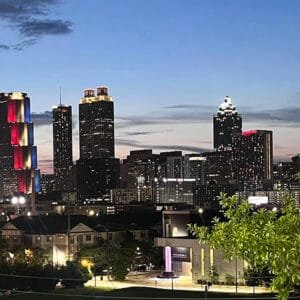 The Atlanta Skyline from Southeast Atlanta | atlantaandbeyond.com