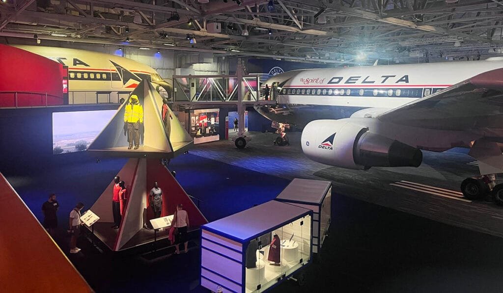 The Spirit of Delta Boeing 767 in Atlanta | atlantaandbeyond.com