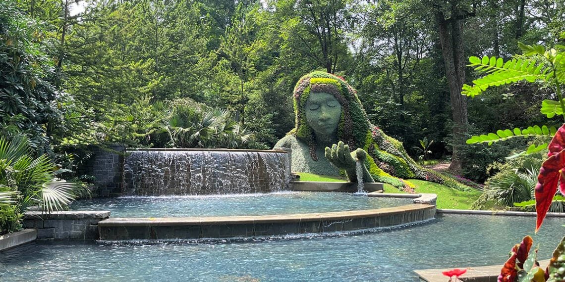 The Earth Goddess at the Atlanta Botanical Garden | atlantaandbeyond.com