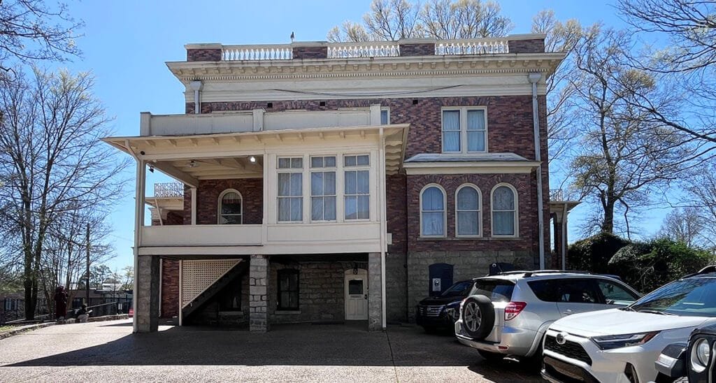 Rear of the Herndon Home in Atlanta | atlantaandbeyond.com