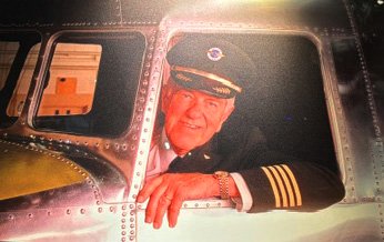 Captain Dan Jones at the Delta Flight Museum | atlantaandbeyond.com